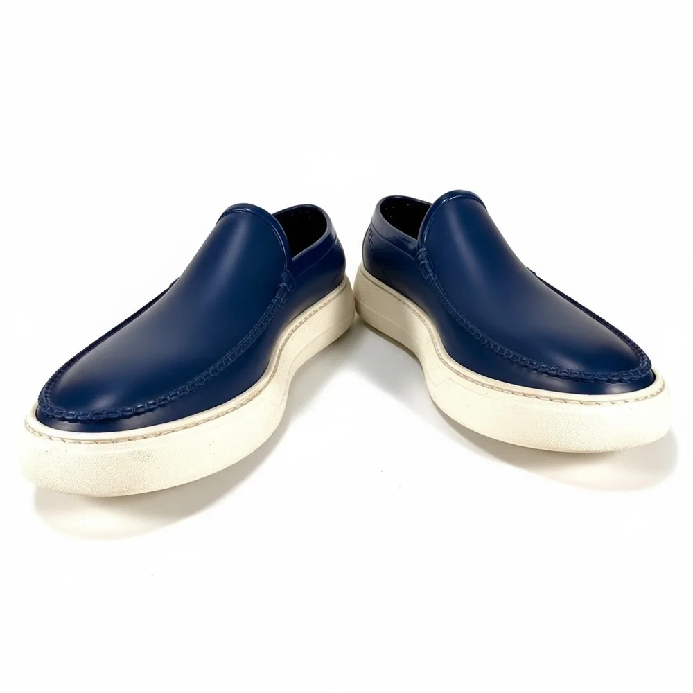 Salvatore Ferragamo Men's Fury 2 Synthetic Loafers/Boat Shoes Size 9 - Picture 6 of 16